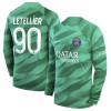 Maillot de Gardien à Manches Longues Paris Saint-Germain 2023-24 Letellier 90 Domicile Pour Homme